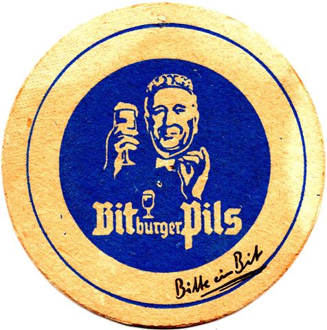 bitburg bit-rp bitburger pils rund 6a (215-bitte ein bit-blau)